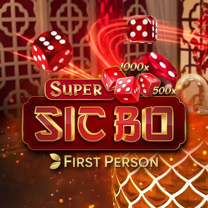 Super Sic Bo casino game by Evolution – featured logo at Shuffle